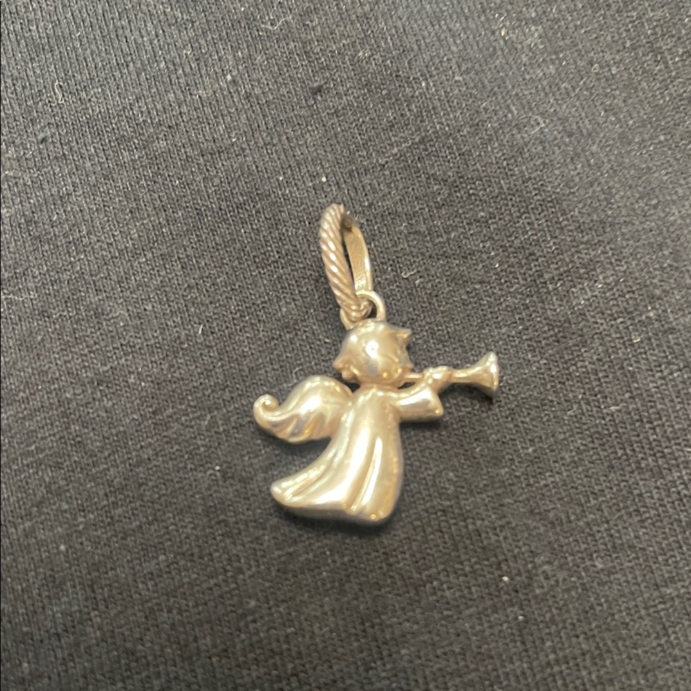 Brighton Silver Angel Pendant Necklace